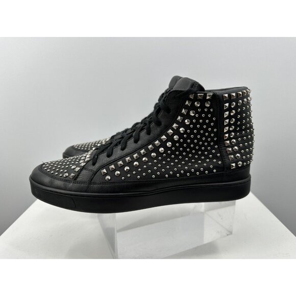 Gucci Limited Edition Studded Black High Top sneakers, size 10 gucci - Picture 1 of 14